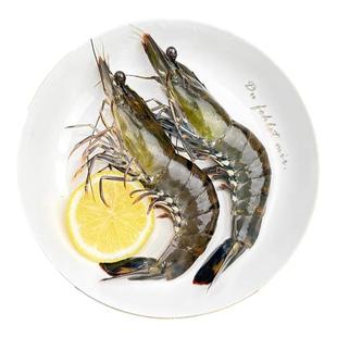 活冻黑虎虾无冰特大老虎虾3斤鲜活速冻肉质紧实不泡药水顺丰包邮