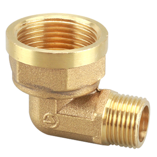 弯头90度2分内牙活接转4分内外丝变径直角1寸外扣铜异径6分接头