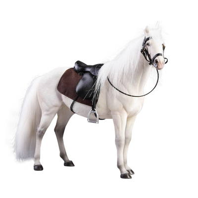 JXK温血马骏马模型手办摆件