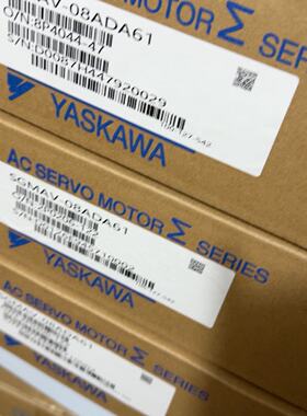 【请询价】伺服电机，型号SGMAV-08ADA61，使用，原