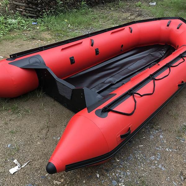 海笛充气冲锋舟 防汛应急皮划艇橡皮艇救援推进器充气船漂流船