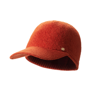 Lagur自留！＜时髦有度＞莱赛尔针织棒球帽女秋冬保暖毛线鸭舌帽