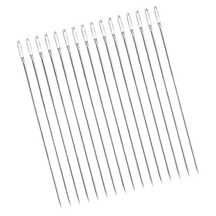 手缝大眼针家用缝衣针手缝被子专用长粗针大鼻子老人手工大号钢针