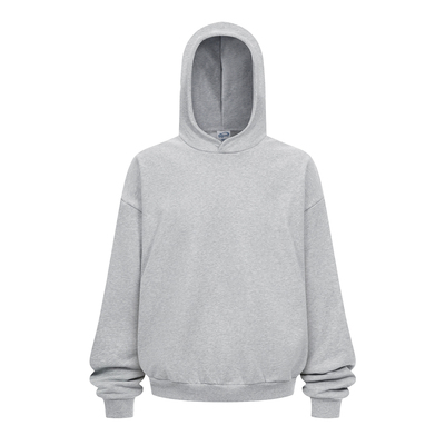 加绒暖皮暗袋Boxyfit连帽卫衣