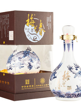 梅兰春52度芝麻香型白酒500ml