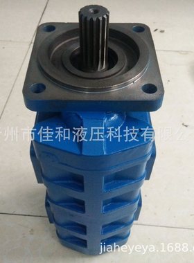 无锡钻机双联泵供应 CBKP63/50 钻机双联泵生产商 -佳和液压