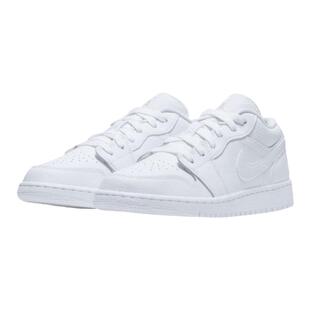 Air Jordan 1 AJ1纯白男女低帮运动休闲篮球鞋553558 553560-126
