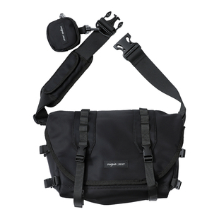 Virgin/维珍潮流工装日系休闲尼龙邮差单肩斜挎包男女同款情侣款