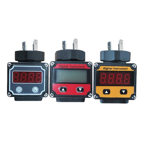 智能赫斯曼接头式显示表头温度压力变送器数显表头4~20mA现场显示