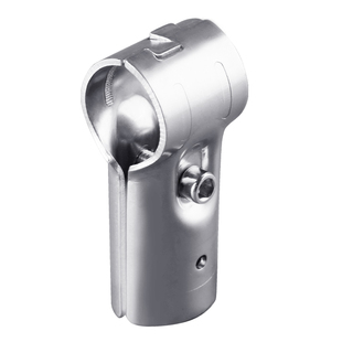 25/32不锈钢管连接件固定件铝合金两通圆管紧固件晾衣架货架配件