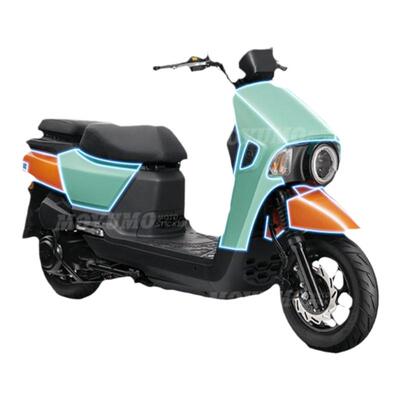 适用三阳4MICA小蚂蚁150车衣贴纸