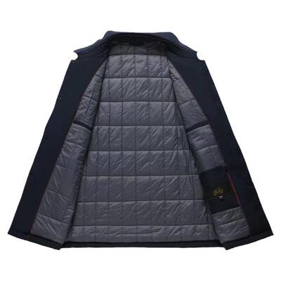 冬季夹克棉服男士休闲保暖爸爸装