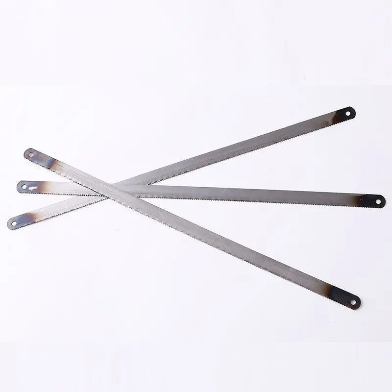 15鲨鱼细齿手拉钢钢据锯条手剧300碳钢用钢锯条锯条条手工条老式