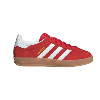 adidas阿迪达斯三叶草大童GAZELLEINDOORJ运动休闲经典板鞋JS3801