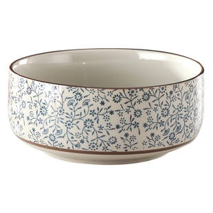 景德镇日式陶瓷大汤碗 8英寸家用大号排骨汤碗加厚装汤釉下彩餐具