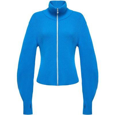 雅莹羊毛羊绒混纺修身针织开衫