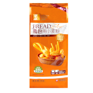 金像高筋面粉家用面包粉面包机专用披萨日式吐司粉烘焙原料小麦粉