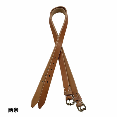 头层全牛皮加固抗断耐磨马镫带