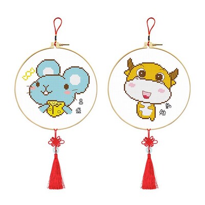 十字绣2023新款十二生肖