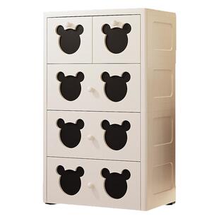 收纳柜抽屉式儿童玩具多层储物柜置物柜宝宝婴儿衣服衣柜床头柜