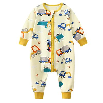 A类纯棉儿童无骨连体睡袋