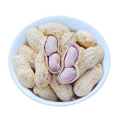 蒜香味五香味奶油味煮熟带壳即食坚果花生零食
