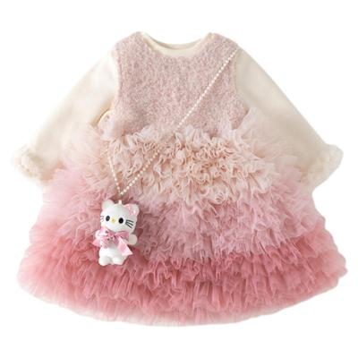 班喜迪女童连衣裙冬装