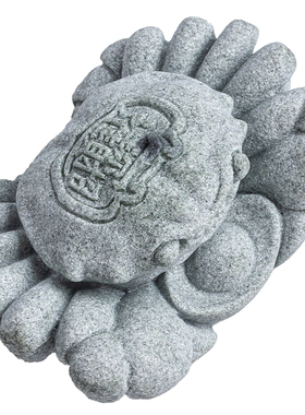 瓷山造物青砂石水族鱼缸造景中式