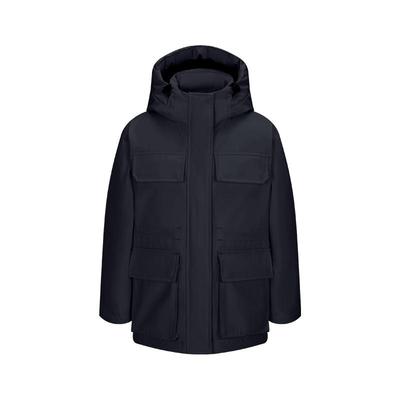 天石鹅铠甲貉子毛派克服