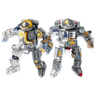 LWCK航天探索队黄金宇航员天体卫星发射火箭月球探测车积木玩具