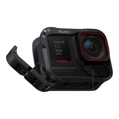 泰迅适配影石Insta360 acepro2街拍手柄组件街拍配件套装acepro兔笼街拍套装运动相机防摔壳保护快门握把配件