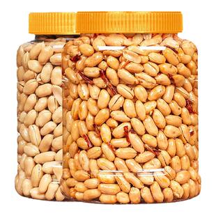 酒友鬼花生米500g罐装新货下酒菜麻辣五香脱油炸小吃休闲零食商用