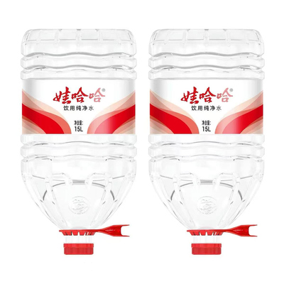 娃哈哈纯净水15升10桶大桶水送货上门饮水机可用非矿泉水桶装水