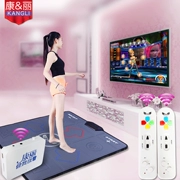 Kang Li nhảy chăn nhà máy tính không dây đơn TV giao diện sử dụng kép trò chơi somatosensory chạy máy nhảy giảm cân - Dance pad