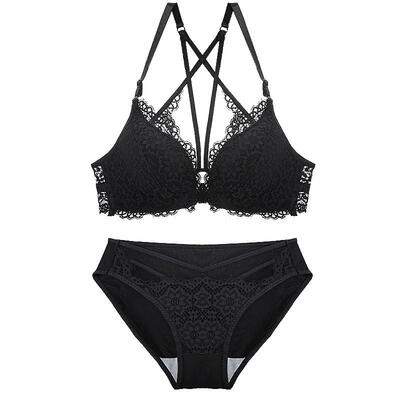 美背文胸聚拢性感内衣无钢圈女