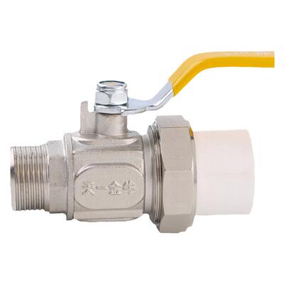 天一 金牛 PPR单外丝全铜球阀品质 活接球阀 阀门4分 6分1寸 铜芯