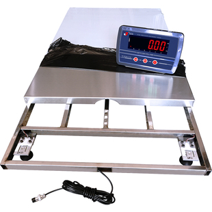 不锈钢精准体重宠物电子秤猫狗无线平台地磅秤动物医院专用电子称