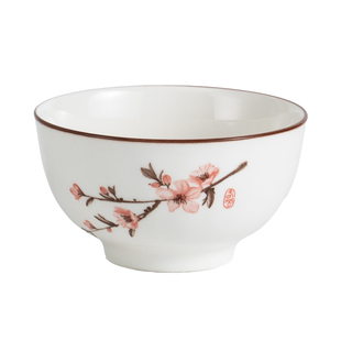 顺祥陶瓷万祥碗盘套装家用米饭碗釉下彩餐具乔迁之喜入宅碗高级感