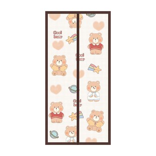 夏季防蚊门帘2026新款高档免打孔魔术贴家用磁性自吸金刚网纱窗门