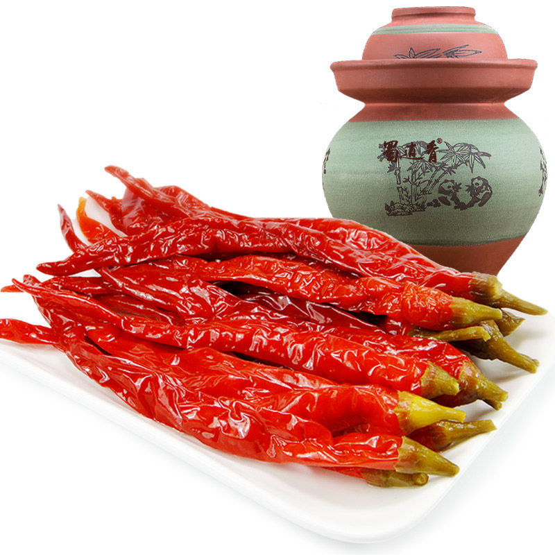 蜀逍肴坛泡鱼香泡椒四川二荆条