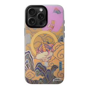 可可抱KICK-POP【独角兽猫】16ProMax/16Pro/iPhone16肤感微磨砂防摔磁吸定制款联名手机壳