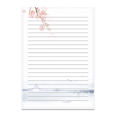 a4稿纸中国风信纸古风古风复古