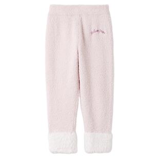 gelato pique25秋冬新品儿童睡裤半边绒小马长裤本命年PKNP255440