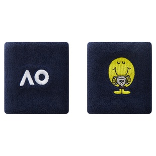 AO澳网MMLM联名新款网球运动护腕男女LOGO网球吸汗亲肤舒适腕带
