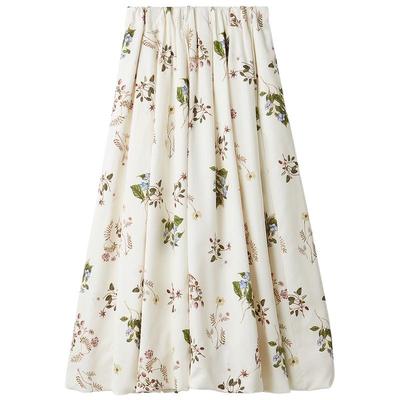 Mila Owen25秋冬新品华丽优雅植物印花松紧腰泡泡半裙09WFS255033