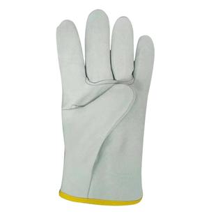 真皮电焊手套耐磨防烫隔热柔软焊工耐用防护劳保短款皮手套