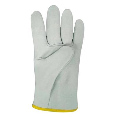 真皮电焊手套耐磨防烫隔热柔软焊工耐用防护劳保短款皮手套