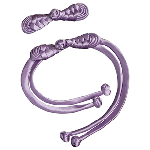 旗袍盘扣长尾巴实心琵琶纽扣手工编织中式衬衫辅料国风唐装装饰扣