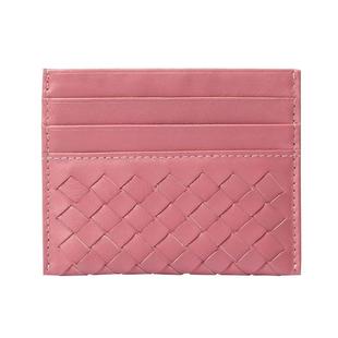 随身证件收纳包女款2025新款迷你信用卡小卡包羊纹编织超轻薄简约