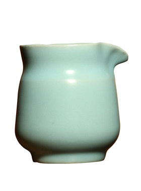 叶萱勋青瓷公道杯茶则花器